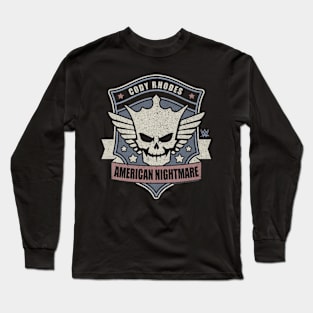 Cody Rhodes American Nightmare Logo Distressed Long Sleeve T-Shirt